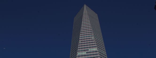 El edificio Torre de Cristal, en Madrid.