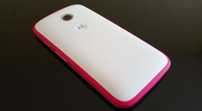 Trasera del Motorola Moto E