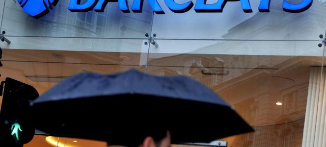 Una sucursal del banco Barclays en Londres, Reino Unido.