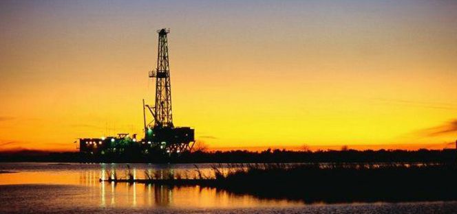 Plataforma petrolífera en México