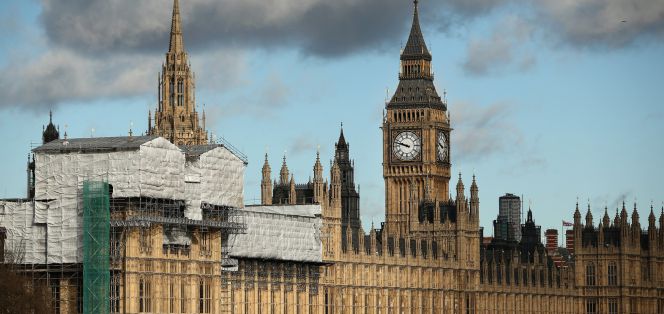 Palacio de Westminster en Londres