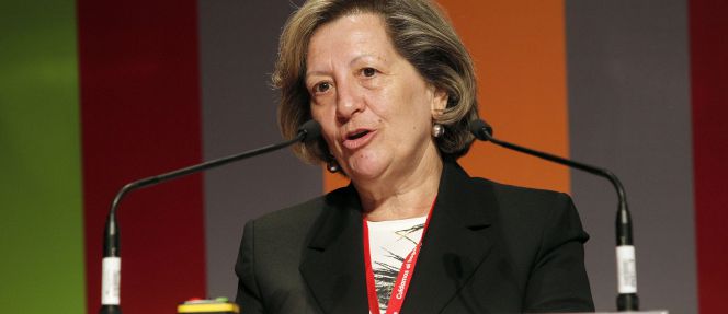 Pilar González de Frutos, presidenta de la patronal aseguradora (Unespa).