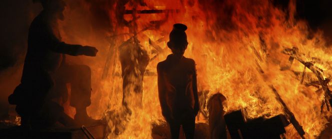 Arde Valencia