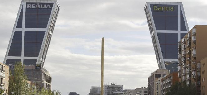 Las sedes de Bankia y Realia en Plaza de Castilla, Madrid. EFEArchivo
