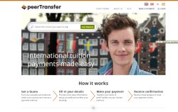 Página web de Peertransfer.