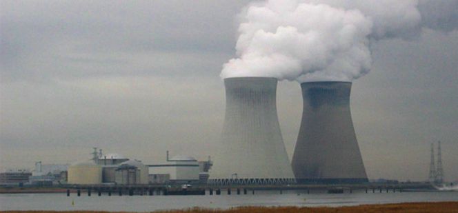Central nuclear de Doel, en Bélgica.