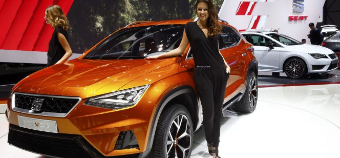 El crossover Seat 20V20, en el pasado Salón de Ginebra.