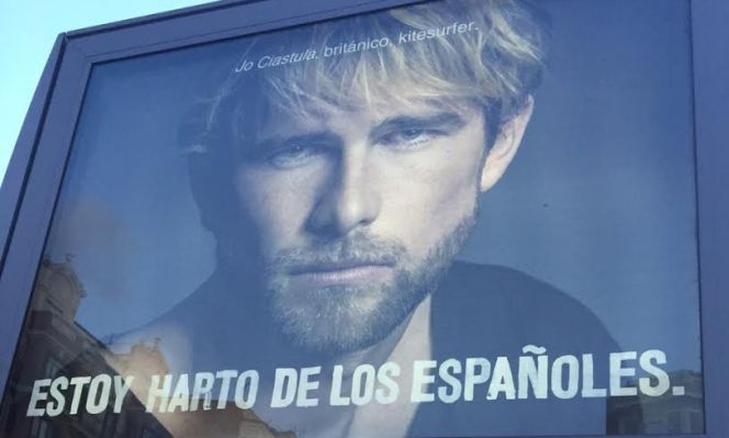 "Estoy harto de los españoles"