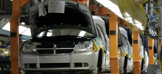 Imagen de una planta automovilística. EFEArchivo