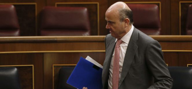 El ministro español de Economía, Luis de Guindos.