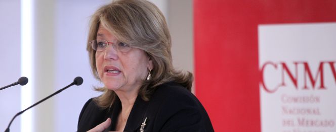 Elvira Rodríguez, presidenta de la CNMV