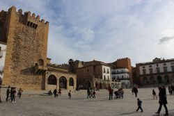 Plaza Mayor de Cáceres.