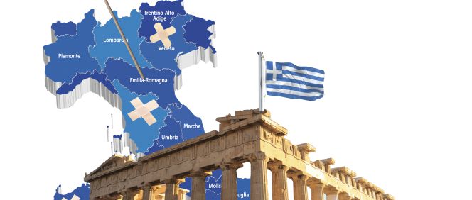 La crisis de Italia se oculta tras el abismo griego