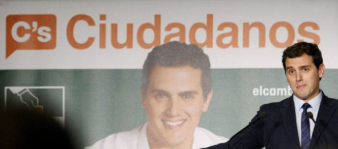 El lider de Ciudadanos, Albert Rivera.