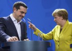 Merkel y Tsipras no logran rebajar la tensión Merkel y Tsipras no logran rebajar la tensión