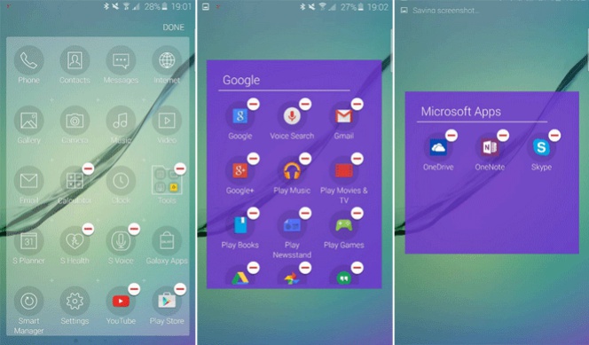 Confirmado, es posible borrar las aplicaciones preinstaladas en el Samsung Galaxy S6