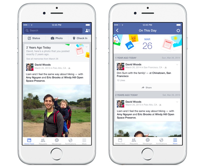Facebook estrena "On This Day" pero esta no será su última novedad para hoy