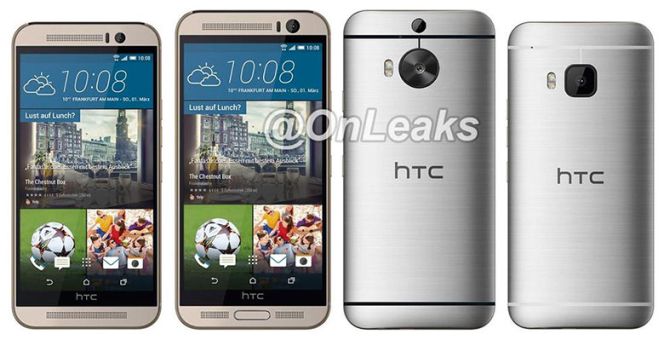Los HTC One M9 Plus y One E9 muestran su diseño en nuevas imágenes