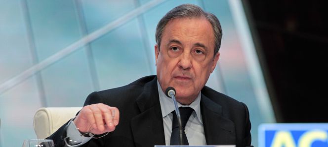 El presidente de ACS, Florentino Pérez