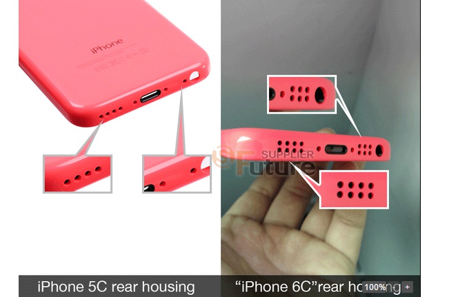 Nuevas imágenes desvelan parte del diseño del iPhone 6c