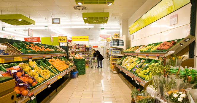 Un supermercado Dia