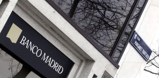 Fachada del Banco Madrid, filial del banco andorrano Banca Privada d'Andorra (BPA). EFEArchivo