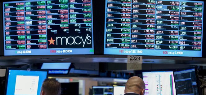 Brokers en la Bolsa neoyorquina.