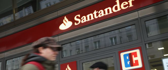 Una sucursal de Santander, en Berlín.