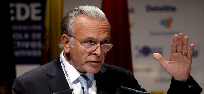 El presidente de CaixaBank, Isidro Fainé. EFEArchivo