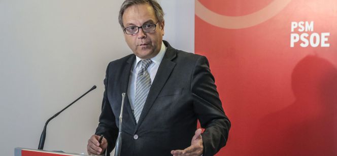 El candidato del PSOE al Ayuntamiento de Madrid, Antonio Miguel Carmona.