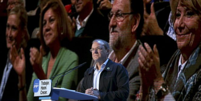 El presidente de Extremadura y candidatdo del PP para su reelección, José Antonio Monago.
