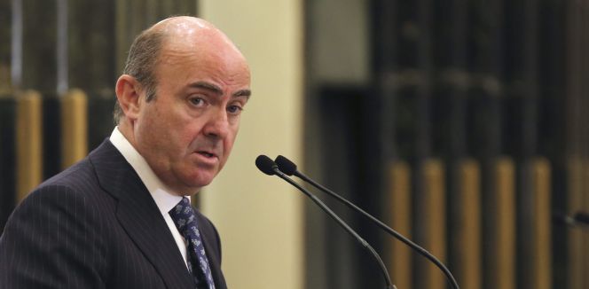 El ministro de Economía, Luis de Guindos.