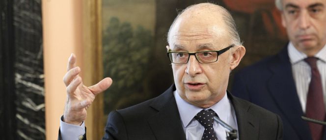 Cristóbal Montoro, ministro de Hacienda.