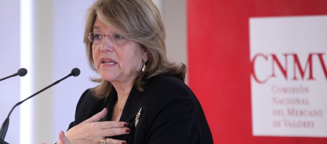 La presidenta de la CNMV, Elvira Rodríguez.