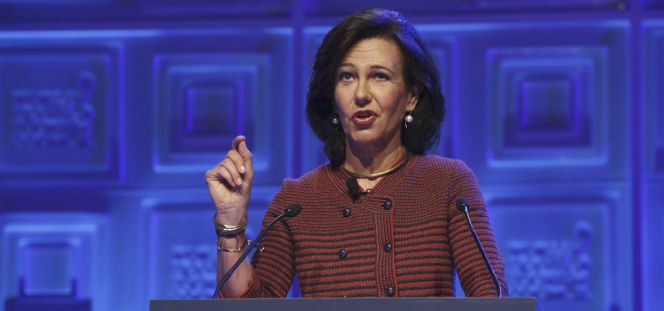 La presidenta del Banco Santander, Ana Patricia Botín.