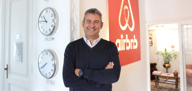 Arnaldo Muñoz, director general de Airbnb para España y Portugal.