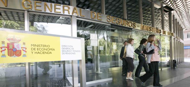 Sede de la Dirección General de Seguros y Fondos de Pensiones (DGSFP), en Madrid.