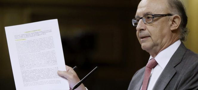 El ministro de Hacienda, Cristóbal Montoro.
