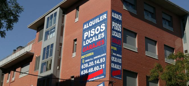 Promoción de viviendas en alquiler en Madrid.
