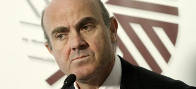 El ministro de Economía, Luis de Guindos
