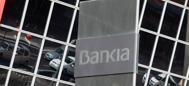 Fachada de la sede operativa de Bankia en Madrid