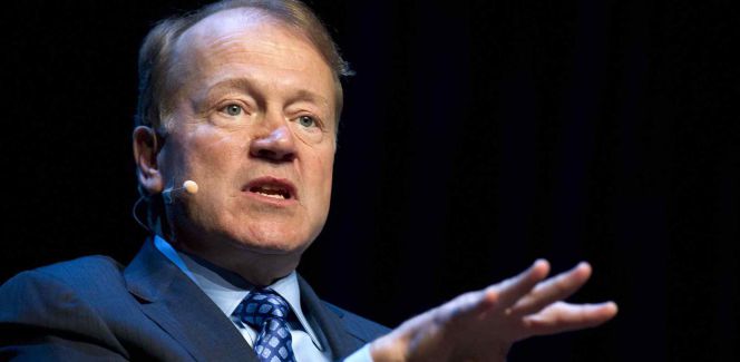 John Chambers, presidente y consejero delegado de Cisco, durante su intervención en el último CES de Las Vegas, el pasado enero.