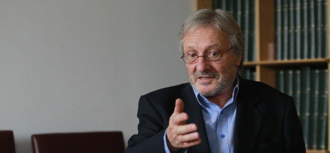El candidato a decano de Economistas por el progreso, Juan Ignacio Bartolomé.