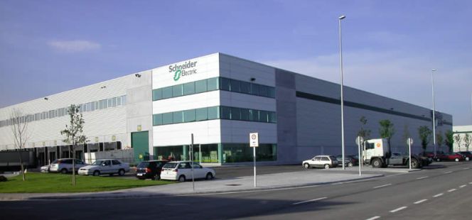 Fábrica de Schneider Electric en Barcelona.