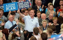 El primer ministro británico, David Cameron. EFE