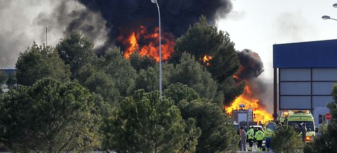 Accidente ocurrido en enero de 2015 en la base aérea de Los Llanos (Albacete), en el que murieron once militares (nueve franceses y dos griegos).