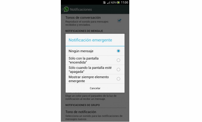 Cómo leer y contestar tus mensajes de WhatsApp sin tener que desbloquear el móvil