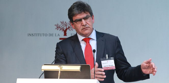 El consejero delegado de Santander, José Antonio Álvarez.