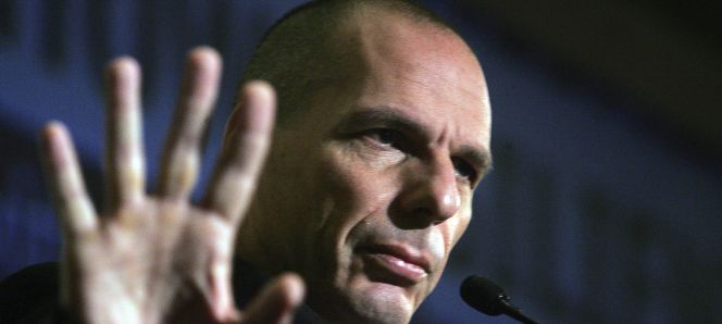 El ministro de Finanzas griego, Yanis Varufakis