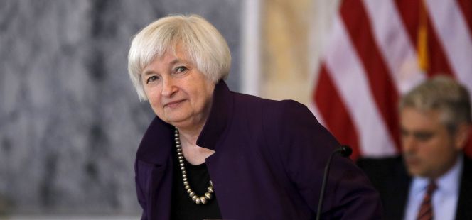 Janet Yellen, presidenta de la Reserva Federal